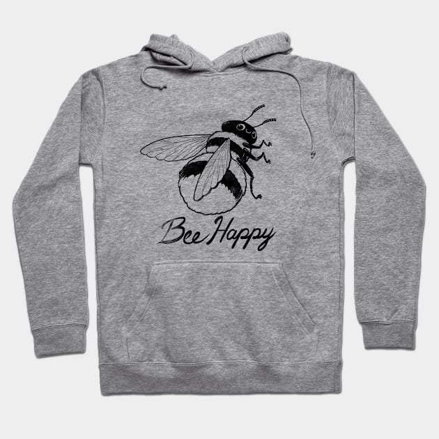 Bee Happy Hoodie by Tobe_Fonseca